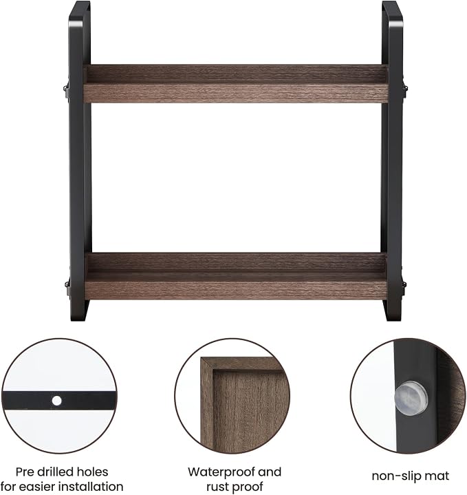 Bathroom Counter Organizer, Bathroom Countertop Organizer, Counter Shelf - Image 4