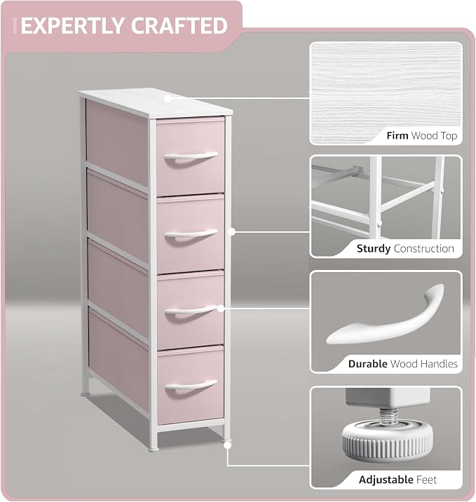 Sorbus Kids Narrow Dresser - Image 4