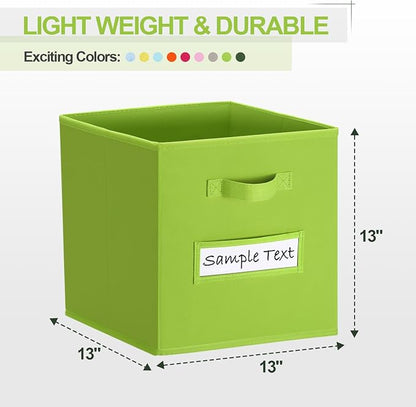 13x13 storage cube bins Foldable Fabric storage cubes - Image 2