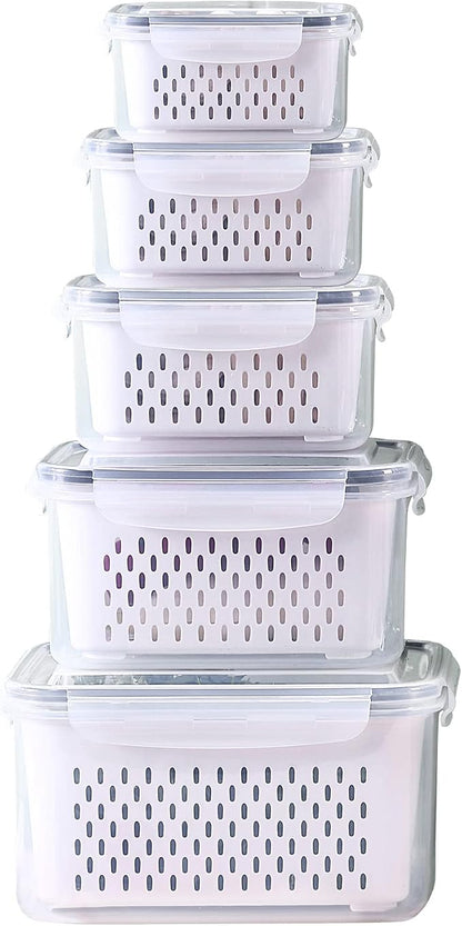 Large Fridge Food Storage Container Set by Ronanemon