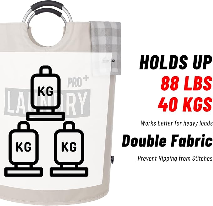 Caroeas Super Large 150L Laundry Basket Pro, Waterproof Laundry Hamper - Image 6