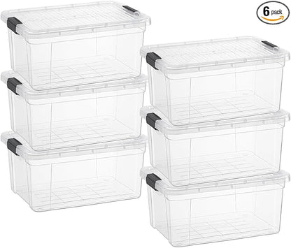 Superio Clear Storage Boxes by Superio