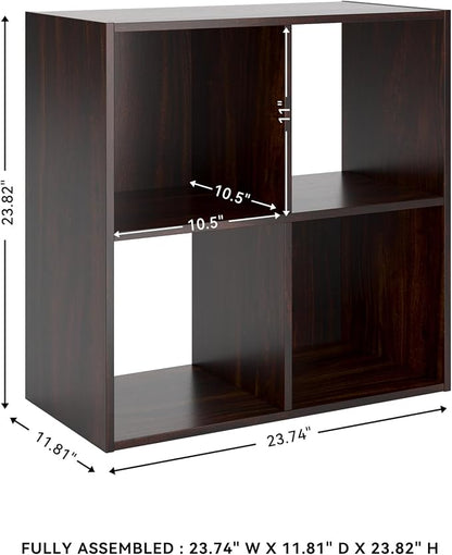 Signature Design by Ashley Glosmount 4 Cube Storage Organizer or Bookcase - Image 3