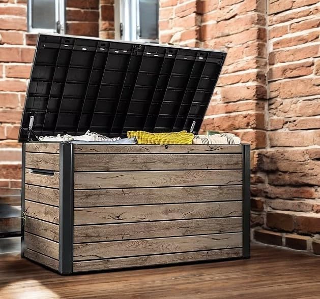 230-Gallon XXL Deck Storage Box Outdoor Patio Container - Image 4