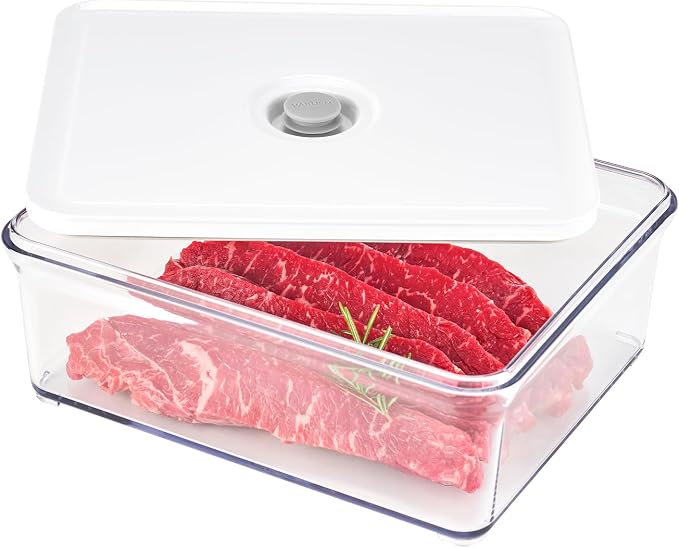 VAKUEN Premium Airtight Food Storage Containers, 4L Smart One-Click Seal Lid - Image 8