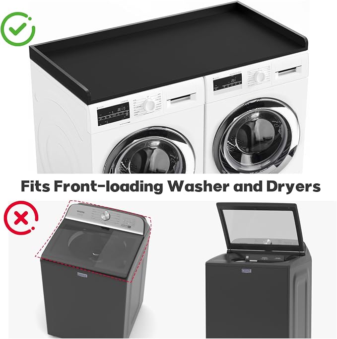 1-Tier Washer Dryer Countertop, Washer and Dryer Topper - Image 4