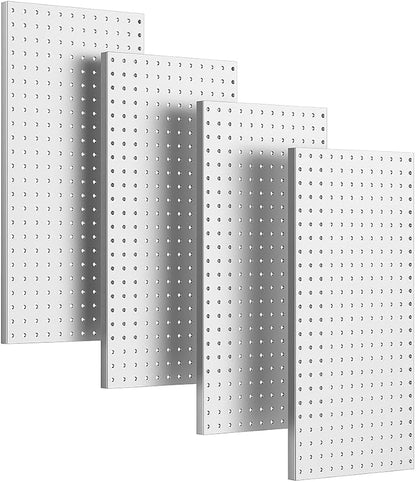 Ultrawall 4 Pcs Metal Pegboard Wall Panels, Peg Boards by UltrawallGarageTools