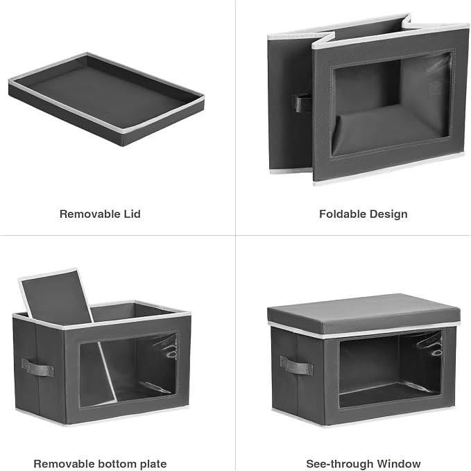 Homsorout Stackable Storage Bins - Image 7