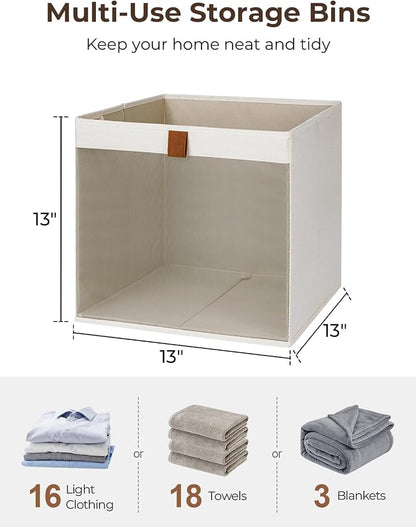StorageWorks 13x13 Storage Cubes, Closet Storage Bins - Image 2