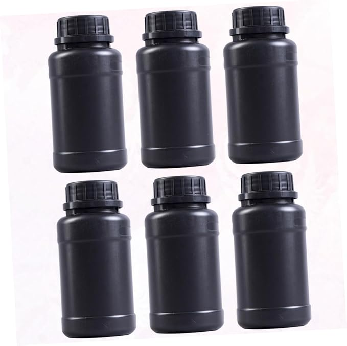 Cabilock 6pcs Engineering Bottles Hdpe Reusable Storage Container Leakproof - Image 3