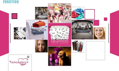Rectangular Kids Storage Bin Gift Basket Baby Organizer Shelf Book Basket Room - Image 5
