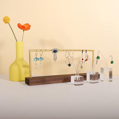 GemeShou wooden earring holder organizer - Image 5