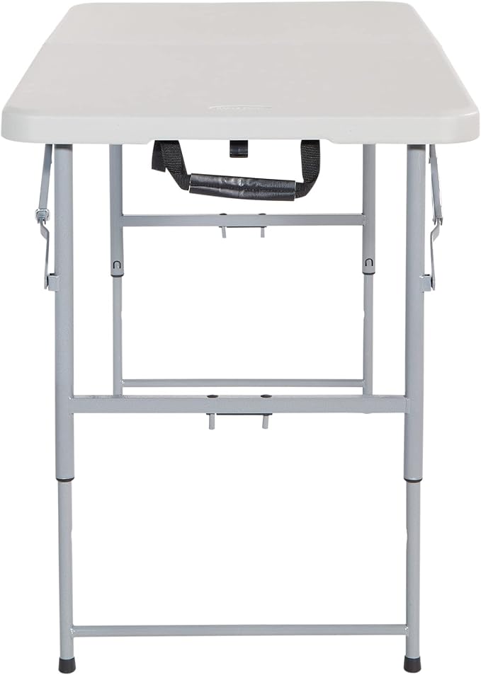 Office Star Resin Multipurpose Rectangle Table, 4-Feet Long, Height Adjustable - Image 5