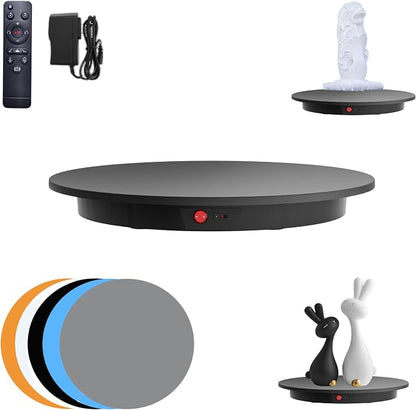 JAYEGT Motorized Rotating Display Stand, 350Lbs Load，360 Degree Electric by JAYEGT