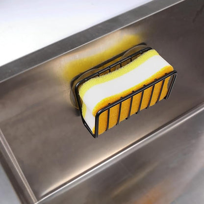 Toplife Sponge Holder for Kitchen Sink, Rust-Proof Suction Cup Sponge Caddy - Image 6