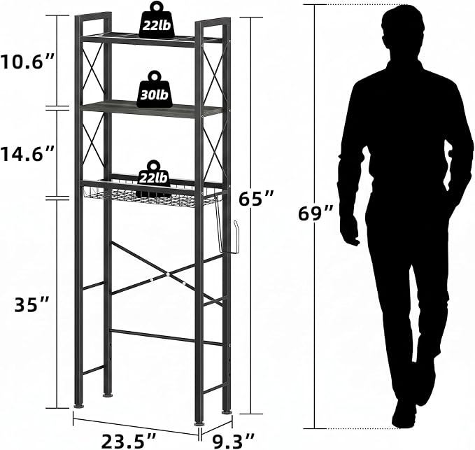 Kalrin Over The Toilet Storage - Image 2