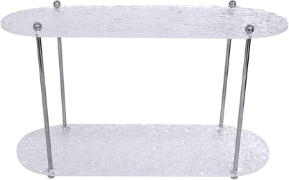Benkyo 2 Tier Bathroom Vanity Organizer Countertop Shelves Makeup Counter Shelf - Image 7