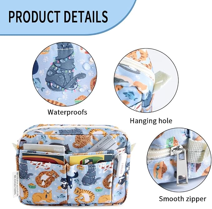 E-WEICHEN Multiple Pockets Portfolio Organizer - Image 5