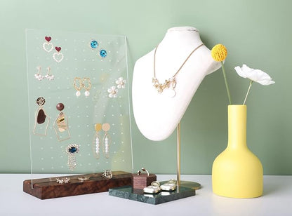 GemeShou walnut earring display - Image 6
