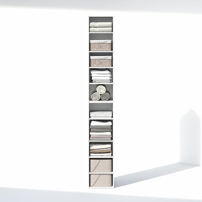Furinno PASIR 10-Tier Closet Organizers and Storage, Open Shelf, Storage - Image 6