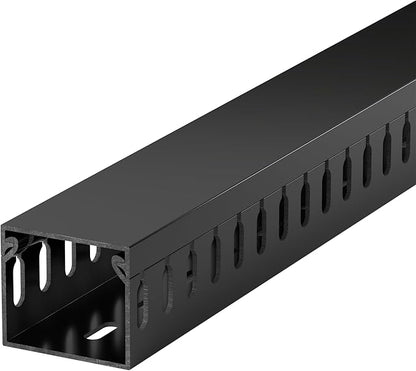 63in Professional Server Rack Cable Management Raceway, H1.4 x W1.6in Cable - Image 7