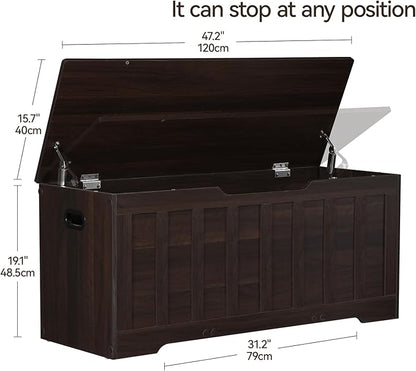VANKILEY 43.3" Storage Chest Extra Large, Storage Trunk - Image 2