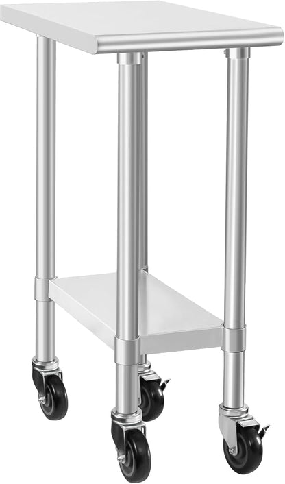 HARDURA Stainless Steel Commercial Table Prep & Work Table by HARDURA