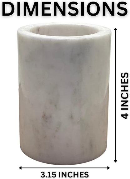 Natural Marble Pencil Pen Holder Stand - Image 5