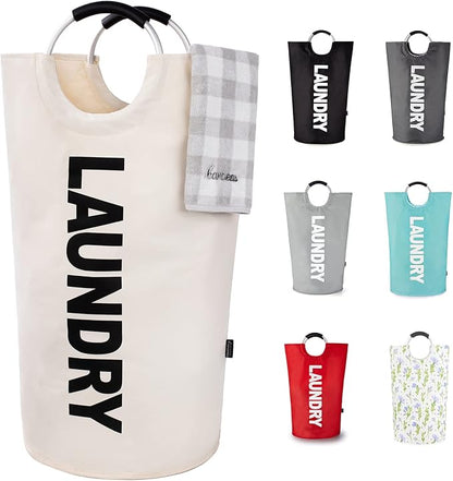 Caroeas 90L Laundry Basket, Waterproof Laundry Hamper, Laundry Bag by Caroeas