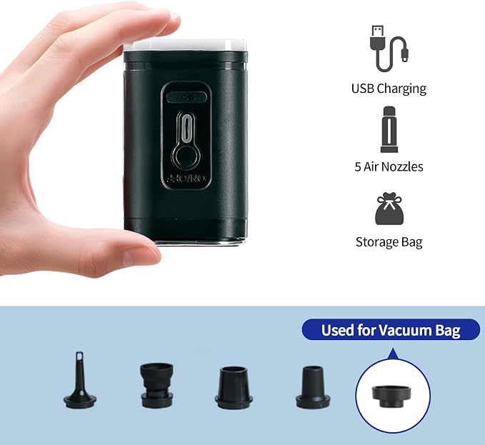 Keaber Travel Vacuum Bag with Pump, Reusable Airless Vacuum Bag - Image 9