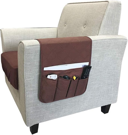 IPENNY Couch Sofa Armrest Organiser Chair TV Remote Holder Bed Storage Pocket by Unknown