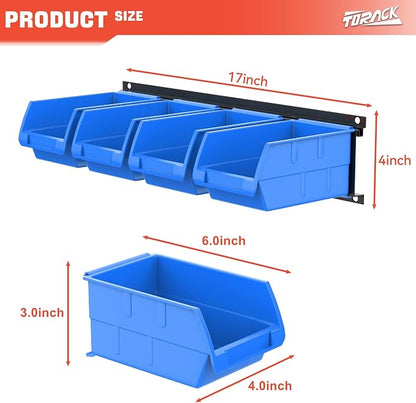 TORACK Wall-Mounted Storage Bins - Image 3