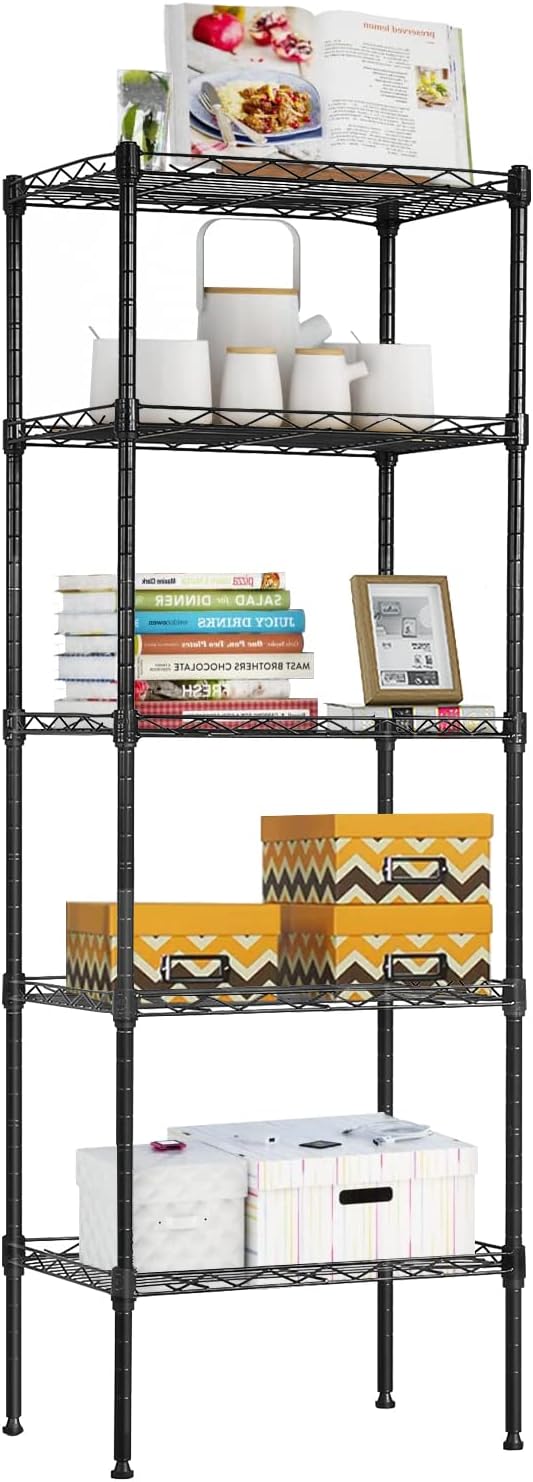 BestOffice Adjustable NSF-Certified Metal Shelf Wire Shelving Unit Storage by BestOffice