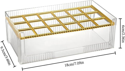 18 Grids Lipsticks Organizer, Storage Display Case, - Image 3