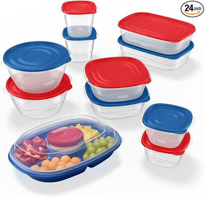 Rubbermaid TakeAlongs Special-Edition Americana 24-Piece Set of Food Storage by Unknown