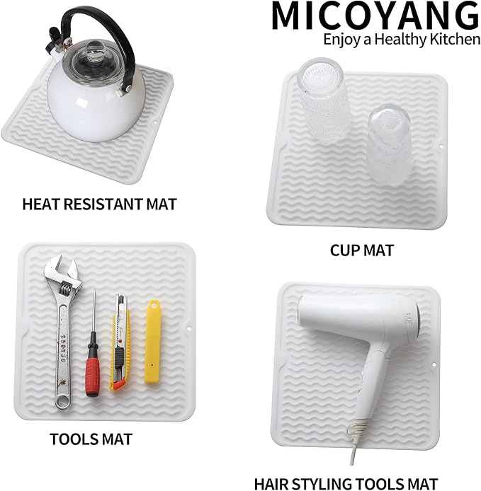 Silicone Dish Drying Mat for Multiple Usage, Easy clean, Eco-friendly, - Image 4