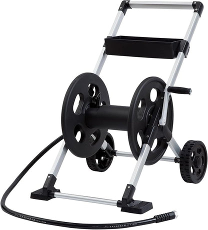 Liberty Garden 304 Explorer Two Wheel Hose Reel Cart, Holds 250-feet of 5/8" by LibertyGardenProducts