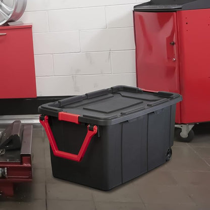 Storage Bins 40 Gallon Heavy-Duty Plastic Storage Bins, 2 Pack Container Totes - Image 3
