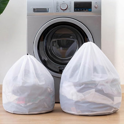 Mesh Laundry Bags with Adjustable Single Shoulder Straps Sturdy Nylon Material - Image 8