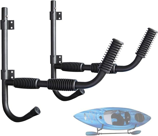 80LBS Kayak Wall Hanger Wall Mount Kayak Storage Rack Swivel Rack Design Help by OnefengSports