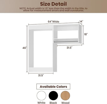 ROOMTEC Modular Closet System, Wooden Tower - Image 2
