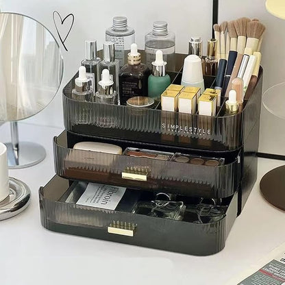 Makeup Organizer for Vanity, Large Desk Organizer by DecorcodeDecoryourhome