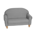 Children's Factory As We Grow Sofa, Gray, CF805-314, Playroom Couch, Daycare Furniture, Kids Seating for Classroom, Flexible Seating for Elementary