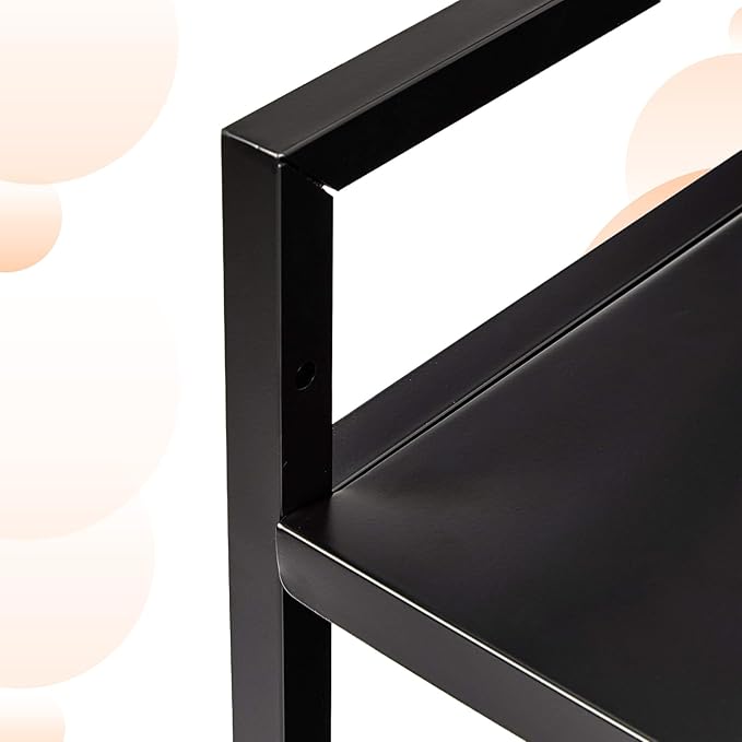 Amazon Basics 3-Tier Metal Rolling Cart - Image 4