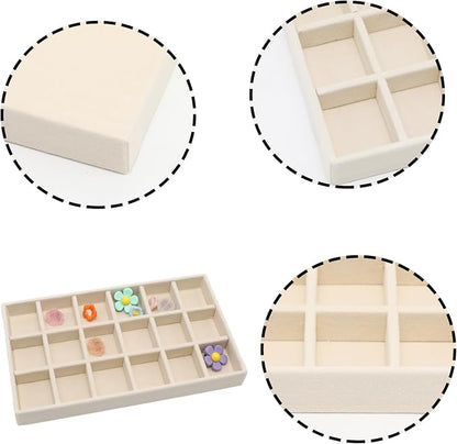 Velvet Jewelry Organizer Tray - Image 3