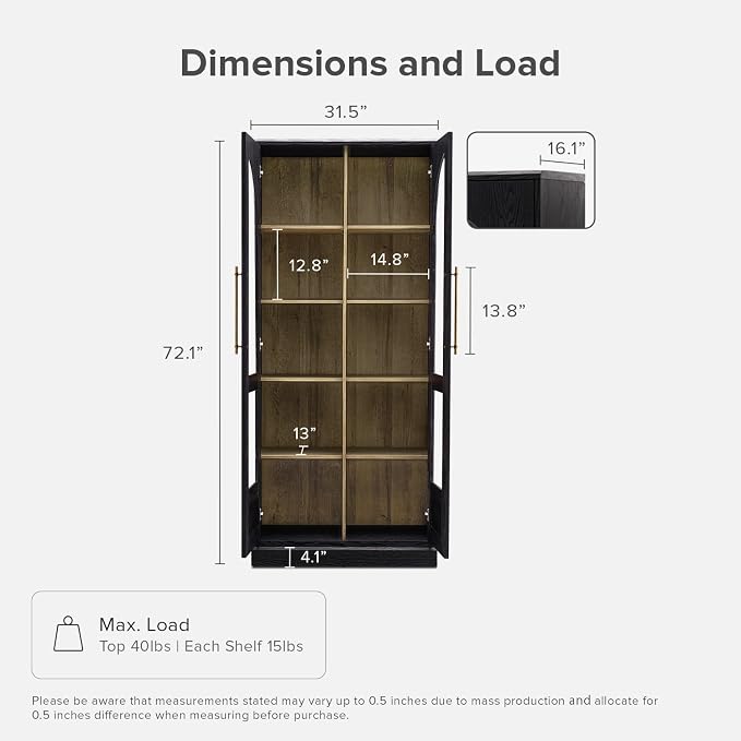 mopio Blake 4 Piece Entertainment Center - Image 3