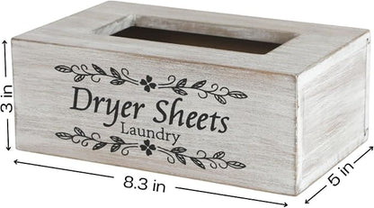 Dryer Sheet Holder Farmhouse Laundry Room Decor - Image 4
