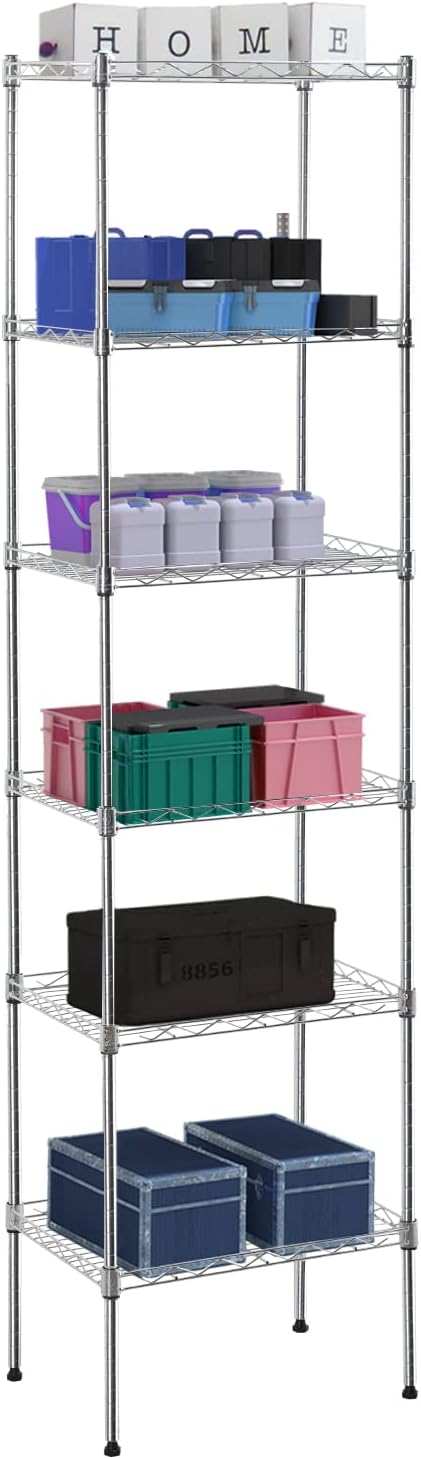 BestOffice Adjustable NSF-Certified Metal Shelf Wire Shelving Unit Storage by BestOffice