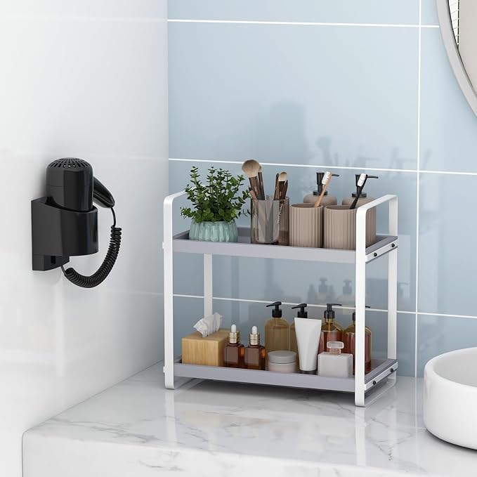 Bathroom Counter Organizer, Bathroom Countertop Organizer, Counter Shelf - Image 6