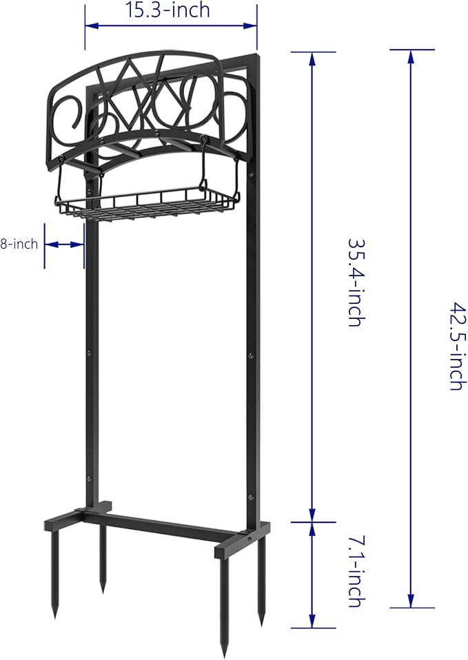 Freestanding Garden Hose Organizer - Image 3